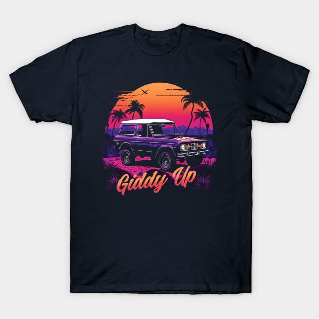 Giddy Up Bronco T-Shirt by Kid Relic